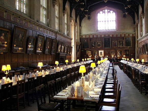 Biblioteca comedor de Christ Church